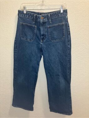 Curvy Full Length Slim Wide Leg Jean